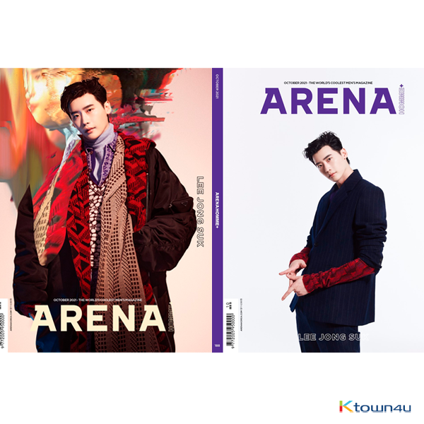 ARENA HOMME+ 2021.10 (Cover : Lee Jong Suk / Contents : Lee Jong Suk14p, EXO CHANYEOL 10p, YOUNGJAE 8p, Kim Dasom 6p, DPR IAN & LIVE 10p, Lee Jinuk 8p) *Cover Random 1p out of 2p