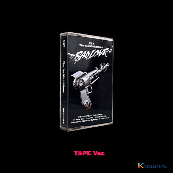 [@SHINeeBrazilBR] KEY - 1st Mini Album [BAD LOVE] (TAPE Ver.)