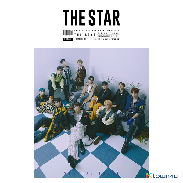 [全款] THE STAR 2021.10 (背封 : THE BOYZ / 内页 : THE BOYZ 40p) [THE BOYZ 小卡 11张(亲笔签名)]_金善旴中文首站