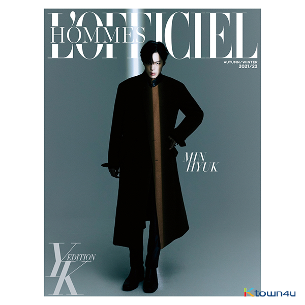 L`OFFICIEL HOMMES YK EDITION FW SEASON B Type (Cover : MONSTA X : MINHYUK)