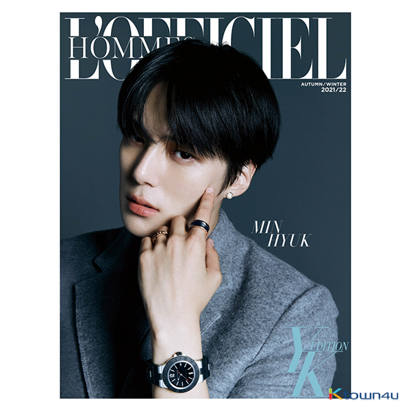 [잡지][2021] L`OFFICIEL HOMMES 로피시엘 옴므 YK에디션 C형 (가을,겨울호) : [2021] (커버 : 몬스타엑스 : 민혁)