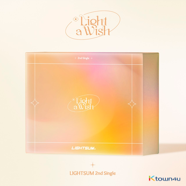 [全款 第二批 裸专（31号早上07点截止）] LIGHTSUM - 单曲专辑 2辑 [Light a Wish] (随机版本) *买多张尽量发不同版本_SANGAH尹相雅_WhinDophin