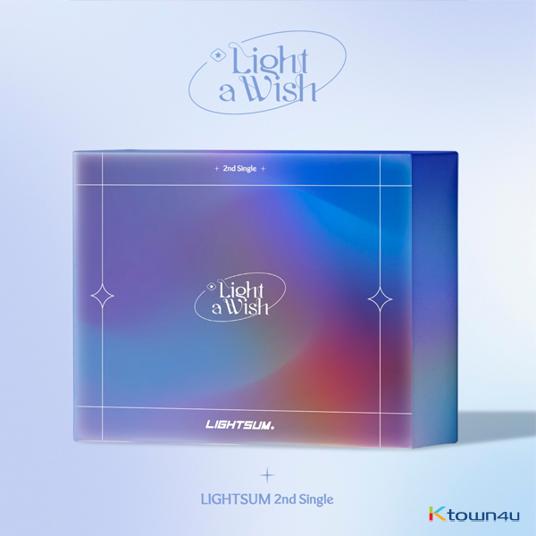 [2CD SET] LIGHTSUM - 2nd Single [Light a Wish] (Light Ver. + Wish Ver.)