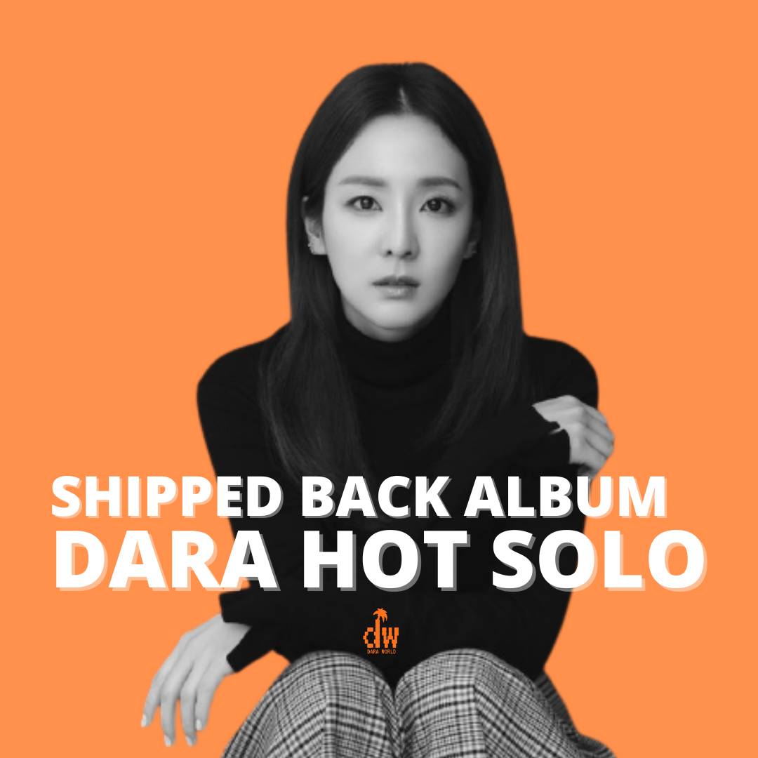 [Pre-order Deposit] Shipped back album for SANDARA PARK SOLO  @Dara World
