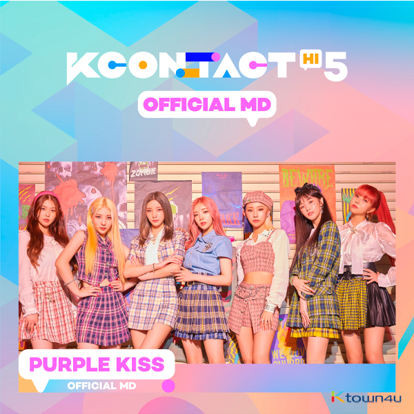 PURPLE KISS - BEHIND PHOTOCARD GARLAND [KCON:TACT HI 5 OFFICIAL MD]