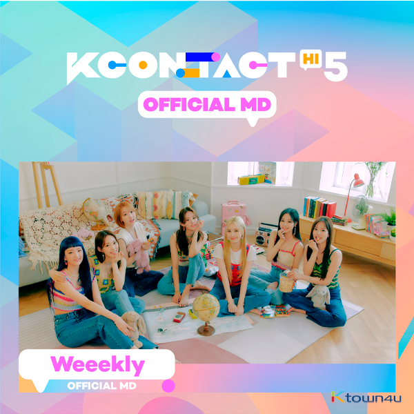 Weeekly - ビハインド フォトカード ガーランド [KCON:TACT HI 5 OFFICIAL MD] 