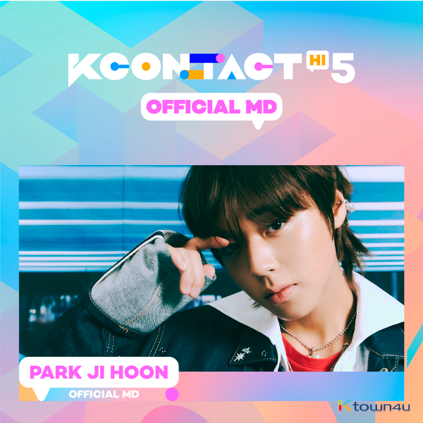 PARK JI HOON - AR PHOTOCARD STAND [KCON:TACT HI 5 OFFICIAL MD]