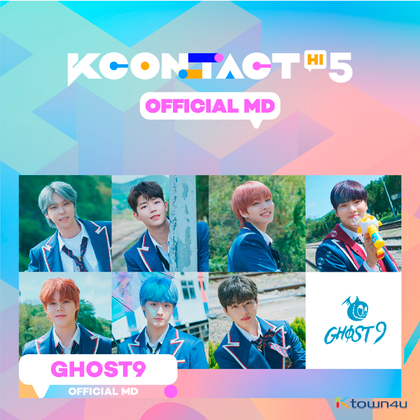 GHOST9 - MINI BEHIND PHOTOBOOK [KCON:TACT HI 5 OFFICIAL MD]