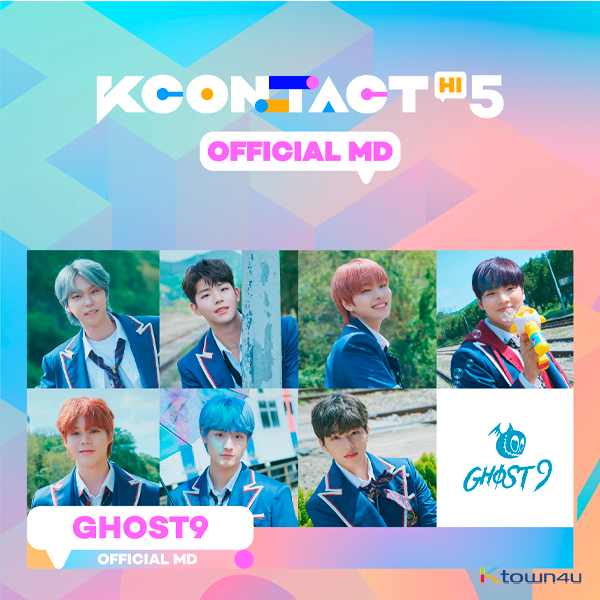 GHOST9 - BEHIND PHOTOCARD GARLAND [KCON:TACT HI 5 OFFICIAL MD]