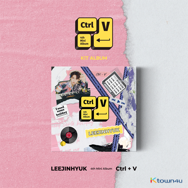 Lee Jin Hyuk - 4th Mini Album [Ctrl+V] (KIT)