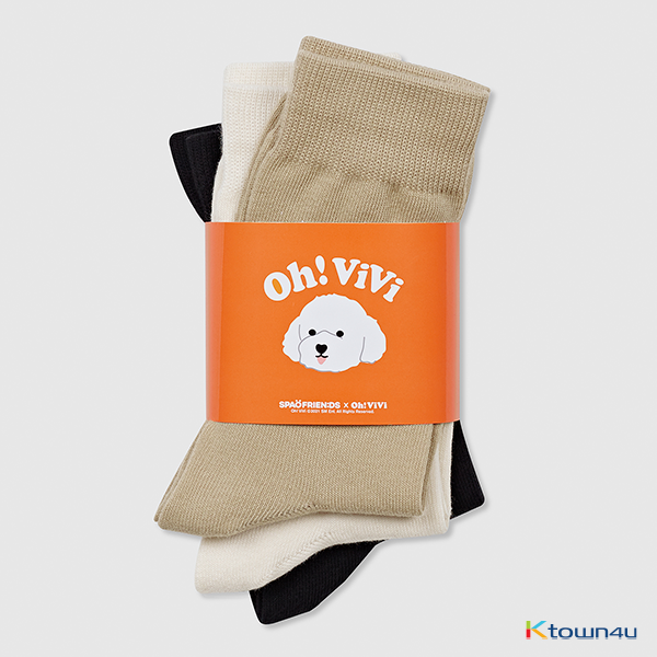 (EXO SEHUN VIVI) OH! VIVI SOCKS 3PACK