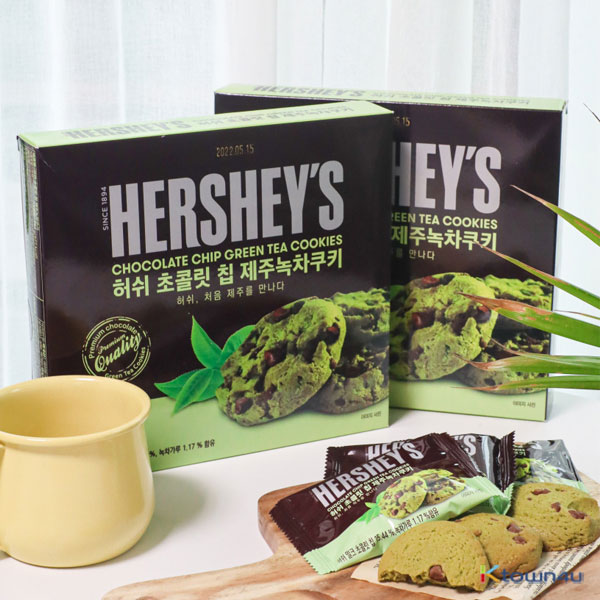 ハーシー チョコチップ 済州 グリーンティー クッキー 144g * 1BOX（12EA）