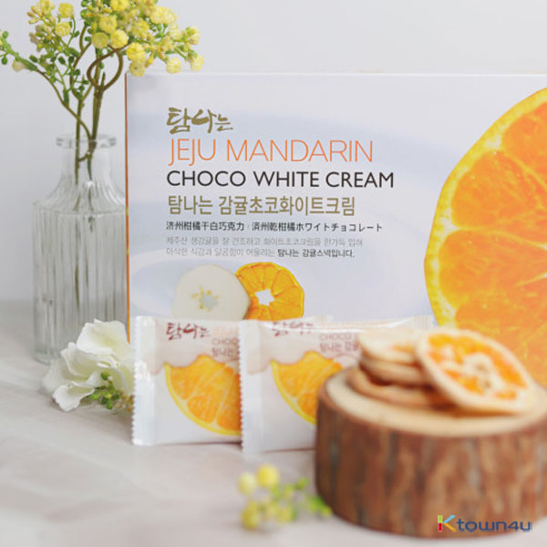 [Table of Bejigeun] Jeju Mandarin Choco white cream 84g*1BOX(12EA)