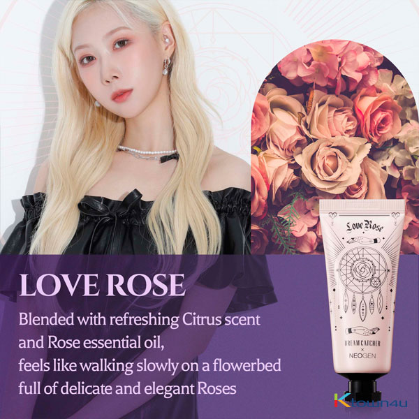 DREAMCATCHER - NEOGEN CATCH YOUR LOVE ROSE PERFUME HAND CREAM (40ml) [LOVE ROSE]