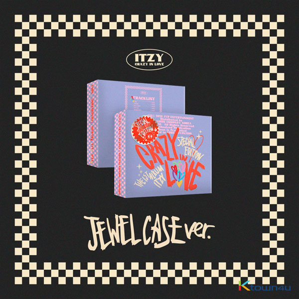ITZY - The 1st Album [CRAZY IN LOVE] (Special Edition) (JEWEL CASE Ver.)