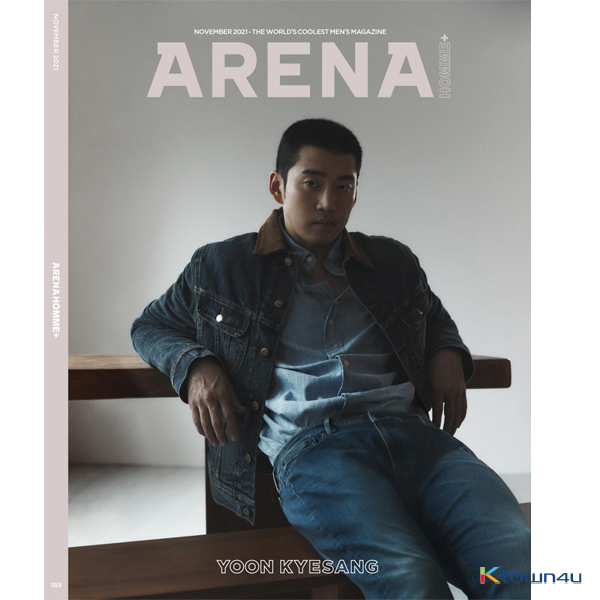 ARENA HOMME+ 2021.11 (Cover : Kyesang Yoon / Contents : Kyesang Yoon 12p, Kim Seon Ho 10p, MINO 10p, Kim Jae Young 6p, Kim Jiwon 8p, ASTRO : YOON SANHA, ROCKY 8p, Honey J 8p)