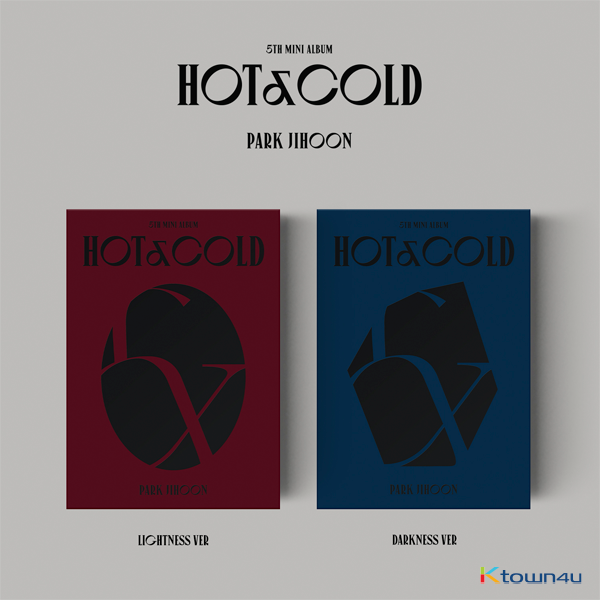 [2CD SET] PARK JI HOON - Mini Album Vol.5 [HOT&COLD] (LIGHTNESS Ver. + DARKNESS Ver.)