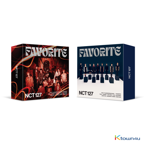 NCT 127 - アルバム3集 リパッケージ [Favorite] (Kit Ver.) (ランダムバージョン) 