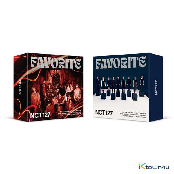 [全款 裸专] NCT 127 - 正规3辑 后续 [Favorite] (Kit Ver.) (随机版本) * 购买多张尽量发不同版本_廷祐工厂_MillingFactory