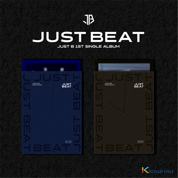 [2CD 세트상품] 저스트비 (JUST B) - 싱글앨범 1집 [JUST BEAT] (BLUE 버전 + BLACK 버전)