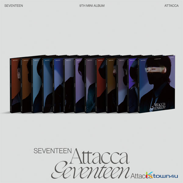 [全款 裸专] SEVENTEEN - 9th 迷你专辑 [Attacca] (CARAT版) (随机版本)_六层双人间猫狗纪事