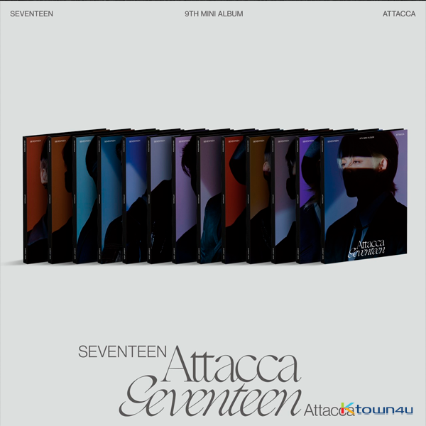 [全款 裸专] SEVENTEEN - 9th 迷你专辑 [Attacca] (CARAT版) (随机版本)_尹净汉吧 