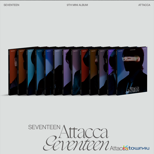 [全款 裸专] SEVENTEEN - 9th 迷你专辑 [Attacca] (CARAT版) (随机版本)_文俊辉-JunMeowCattery