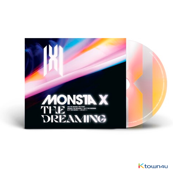 [全款 裸专] MONSTA X - 专辑 [Dreaming] (Standard 版) (CD) (U.S.A 版) (*专辑售罄时订单可能会被取消)_Trespass_MonstaX资讯博