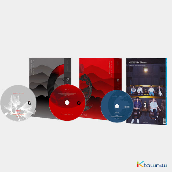 [全款 裸专][活动商品] [3CD 套装] ONEUS - 6TH 迷你专辑 [BLOOD MOON] (BLOOD Ver. + GREY Ver. + THEATRE Ver.)_Sandra