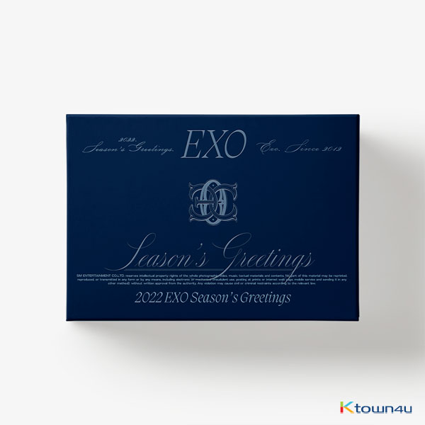 [EXO GOODS] EXO - 2022 SEASON'S GREETINGS (Ktown4u Exclusive POB : All Member Photocard set)