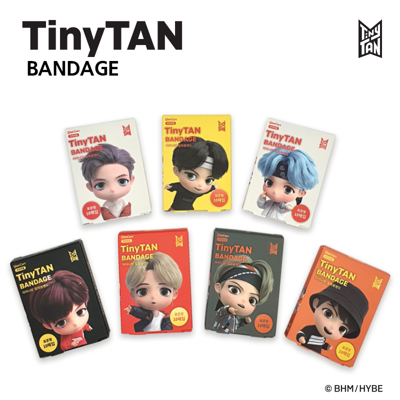 TinyTAN bandcure 10pieces