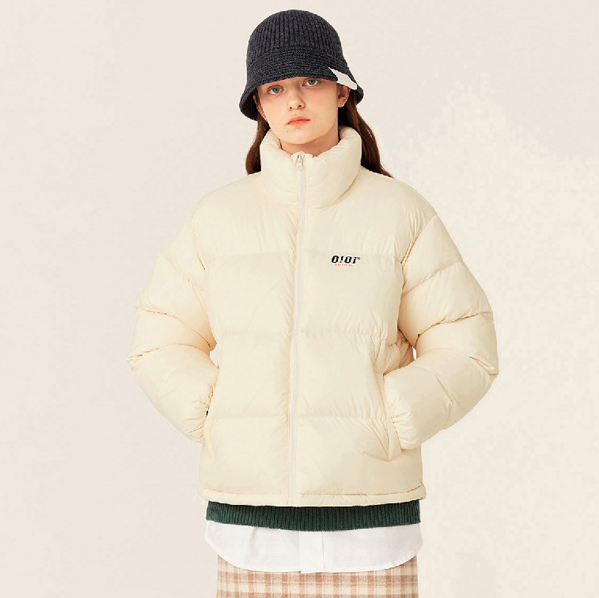 Ivory Running Jacket ktown4u.com : 2021 SIGNATURE DOWN JACKET IVORY S
