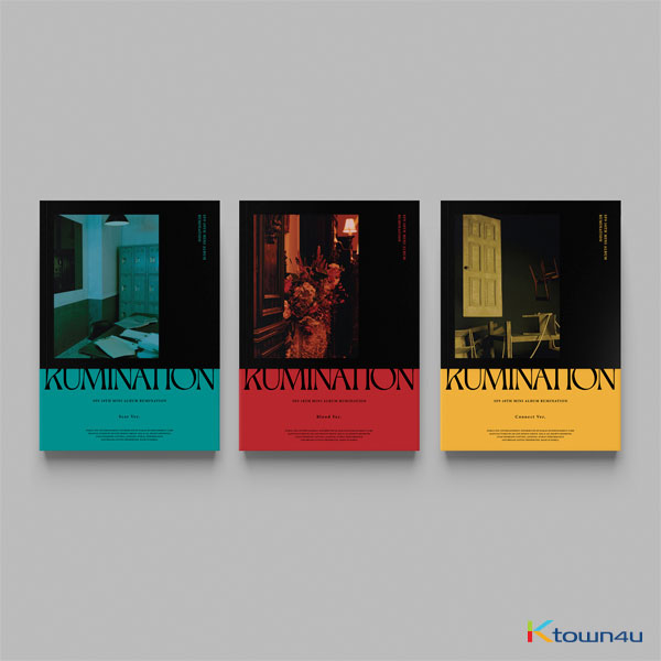 [3CD 세트상품] 에스에프나인 (SF9) - 미니앨범 10집 [RUMINATION] (Scar 버전 + Blood 버전 + Connect 버전)