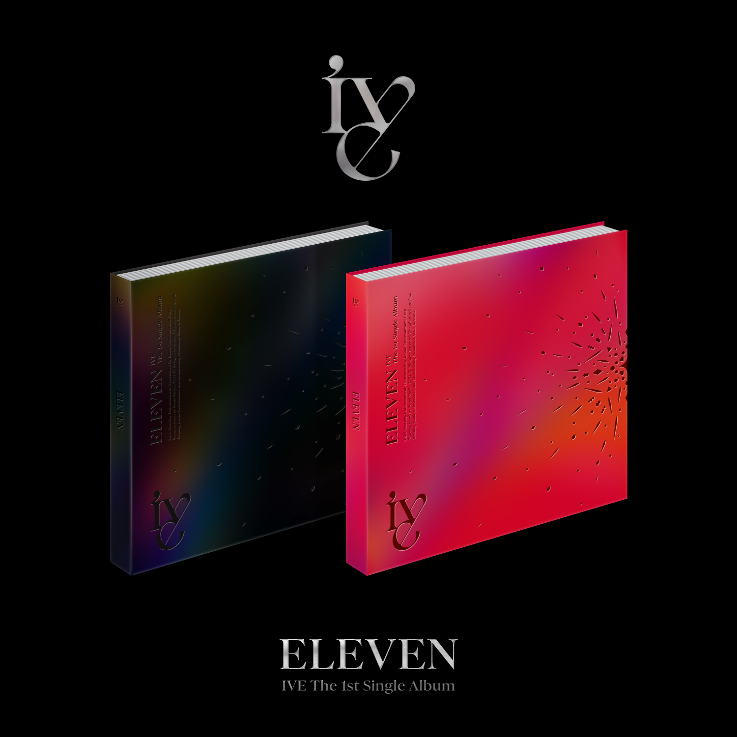 [全款 SP专-胶片相册] [活动商品] IVE - The 1st 单曲专辑 [ELEVEN] (随机版本)_安宥真吧