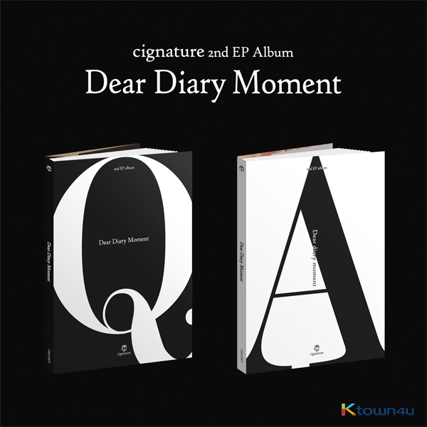 [2CD SET] cignature - 2nd EP Album [Dear Diary Moment] (Question Ver. + Answer Ver.)