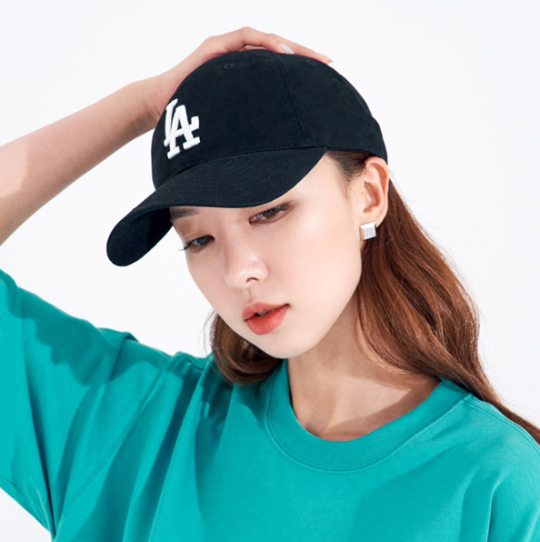 [MLB] N-Cover Unstructured Ball Cap LA [Black]