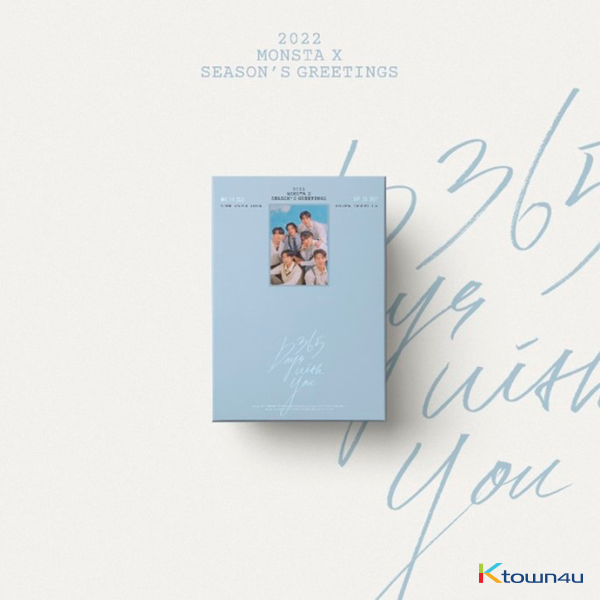 MONSTA X - 2022 SEASON'S GREETINGS (DAILY PAD CALENDAR PACKAGE)