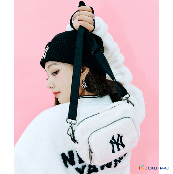Fleece Mini Crossbody Bag NY [Cream]
