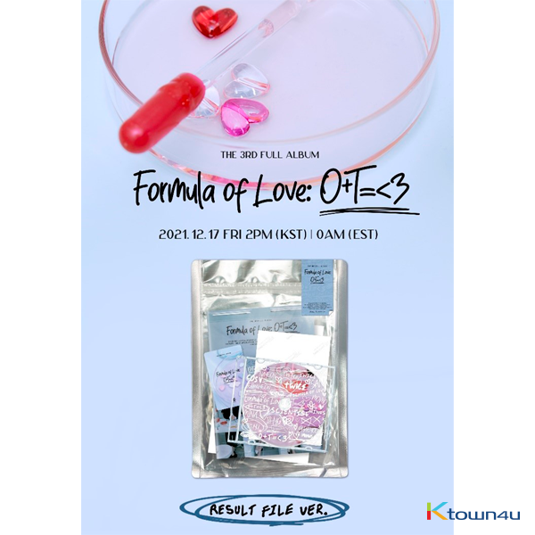 TWICE - 正规3辑 [Formula of Love: O+T=<3] (Result file Ver.)