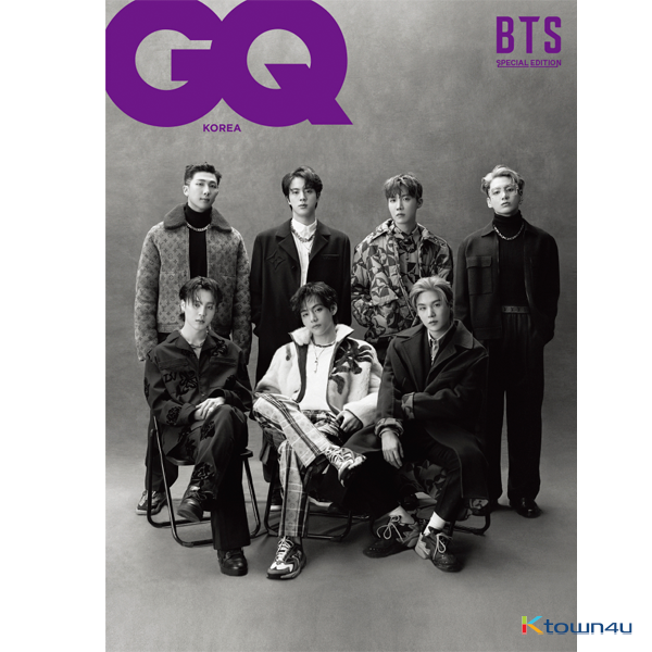 [BTS MAGAZINE] GQ KOREA 2022.01 A Type (Cover: BTS / Content :  BTS 95p) 