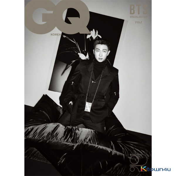 [BTS MAGAZINE] GQ KOREA 2022.01 B Type (Cover : RM / Content :  BTS 95p)