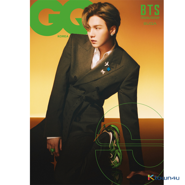 [BTS MAGAZINE] GQ KOREA 2022.01 D Type (Cover: SUGA / Content :  BTS 95p)