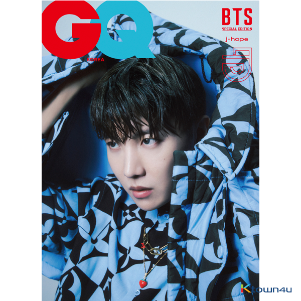 [BTS MAGAZINE] GQ KOREA 2022.01 E Type (Cover:  J-hope / Content :  BTS 95p)