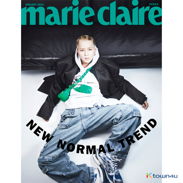 [잡지][2022-01] marie claire 마리끌레르 A TYPE  : 01월 (표지 : 송민호 / 내지 : 세븐틴 : 우지)