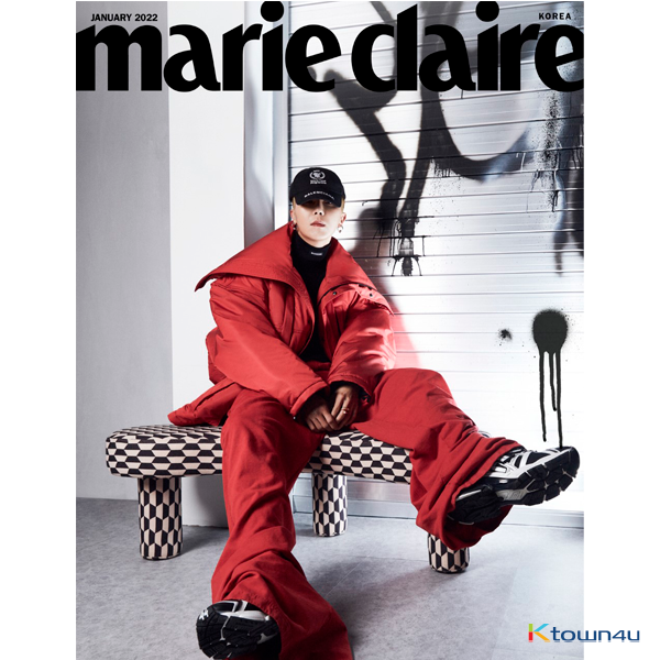 [잡지][2022-01] marie claire 마리끌레르 B TYPE  : 01월 (표지 : 송민호 / 내지 : 세븐틴 : 우지)