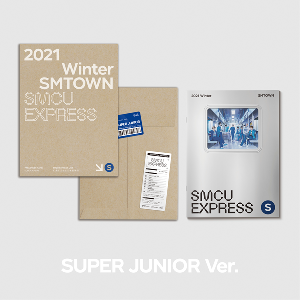 [全款 第二批 裸专] SUPER JUNIOR - 2021 Winter SMTOWN : SMCU EXRPESS_CenturyBlue百年唯蓝