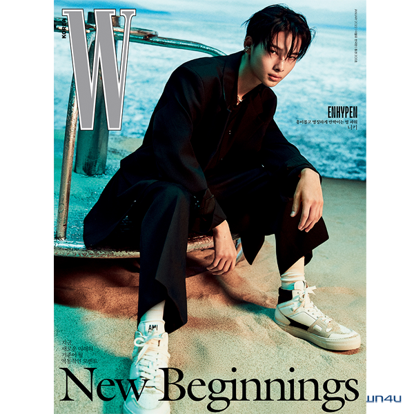 [FC MAGAZINE] W KOREA 2022.01 C Type (Cover : NI-KI / Content : ENHYPEN 20p)