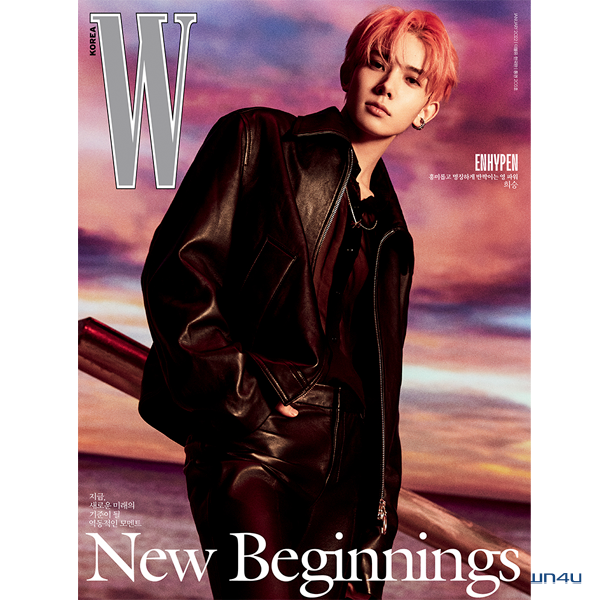 [全款] W KOREA 2022.01 F Type (封面 :  HEESEUNG / 内页: ENHYPEN 20p)_李羲承_HEESEUNG小鹿园