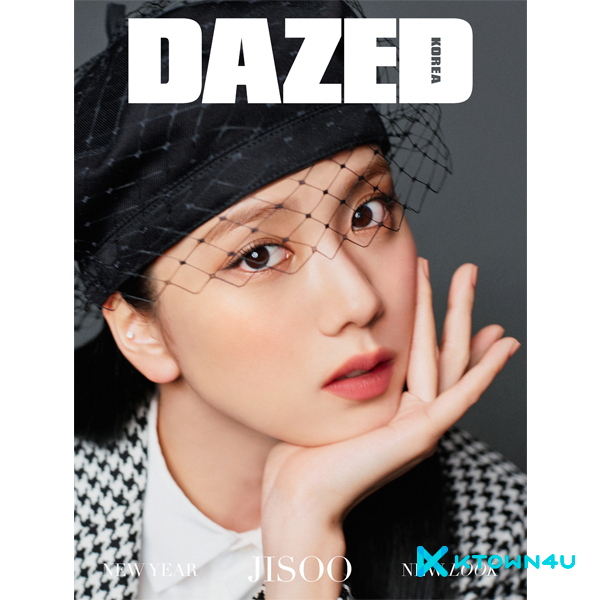 [FC MAGAZINE] Dazed & Confused Korea 2022.01 A-F Tpye (Cover : JISOO / Contents : IVE 34p, BE'O, Sins)