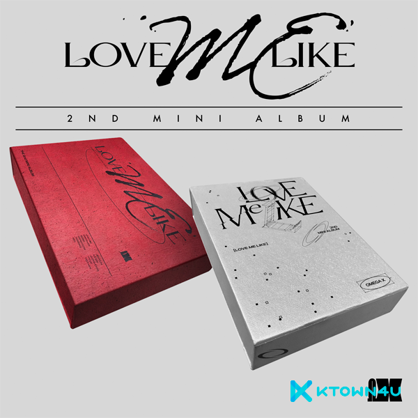 [OX ALBUM][2CD SET] OMEGA X - 2nd Mini Album [LOVE ME LIKE] (LOVE Ver. + LIKE Ver.)